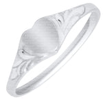 CHILD’S HEART SIGNET RING