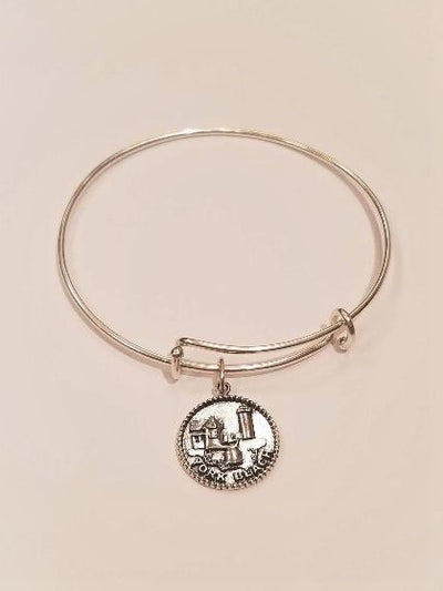 sterling silver york beach nubble light adjustable bracelet